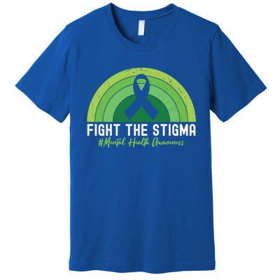 Fight The Stigma Raise Awareness Of Tal Health Gift Premium T-Shirt