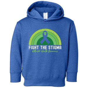 Fight The Stigma Raise Awareness Of Tal Health Gift Toddler Hoodie