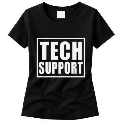 Funny Tech Support .Png Women's T-Shirt