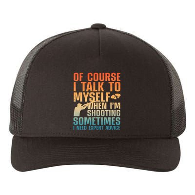 Funny Trap Shooting For Clay Skeet Trap Shooting  Yupoong Adult 5-Panel Trucker Hat