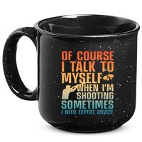 Funny Trap Shooting For Clay Skeet Trap Shooting  15oz Campfire Ceramic Mug