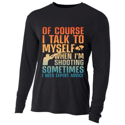 Funny Trap Shooting For Clay Skeet Trap Shooting  Cooling Performance Long Sleeve Crew