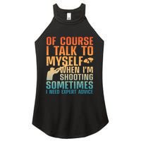 Funny Trap Shooting For Clay Skeet Trap Shooting  Women's Perfect Tri Rocker Tank
