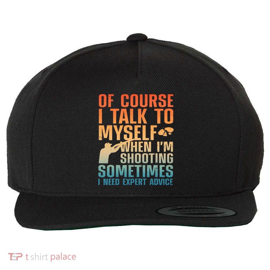 Funny Trap Shooting For Clay Skeet Trap Shooting  Wool Snapback Cap