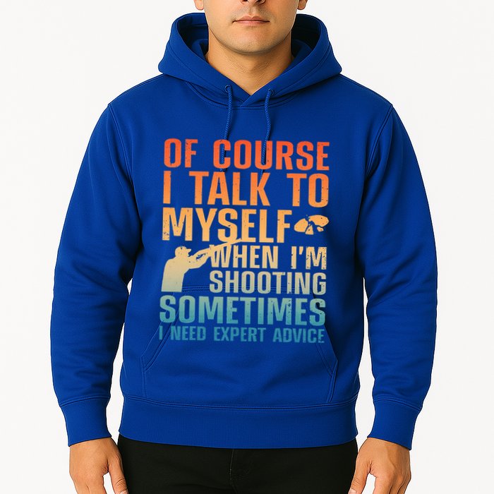 Funny Trap Shooting For Clay Skeet Trap Shooting  Hoodie