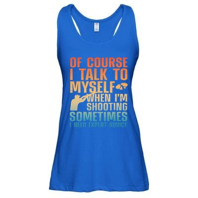 Funny Trap Shooting For Clay Skeet Trap Shooting  Ladies Essential Flowy Tank