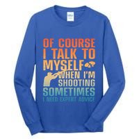 Funny Trap Shooting For Clay Skeet Trap Shooting  Tall Long Sleeve T-Shirt