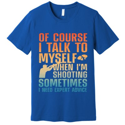 Funny Trap Shooting For Clay Skeet Trap Shooting  Premium T-Shirt