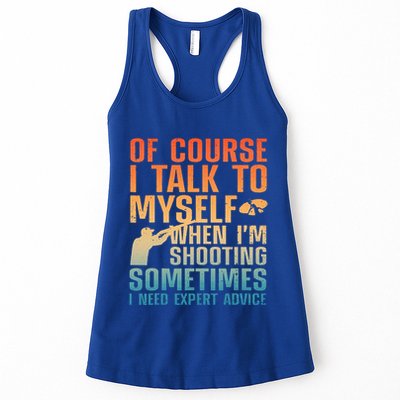 Funny Trap Shooting For Clay Skeet Trap Shooting  Womens Tank Top