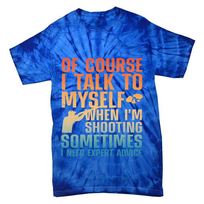 Funny Trap Shooting For Clay Skeet Trap Shooting  Tie-Dye T-Shirt