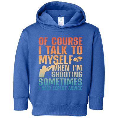 Funny Trap Shooting For Clay Skeet Trap Shooting  Toddler Hoodie