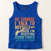 Funny Trap Shooting For Clay Skeet Trap Shooting  Tank Top