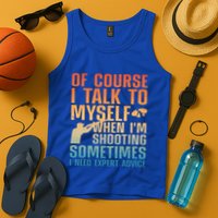Funny Trap Shooting For Clay Skeet Trap Shooting  Tank Top