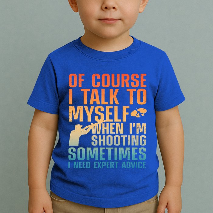 Funny Trap Shooting For Clay Skeet Trap Shooting  Toddler T-Shirt