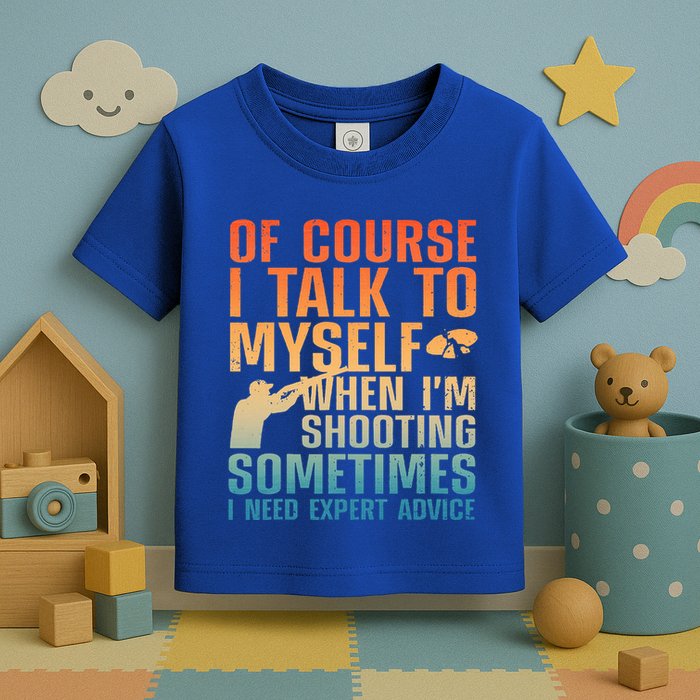 Funny Trap Shooting For Clay Skeet Trap Shooting  Toddler T-Shirt