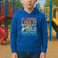 Funny Trap Shooting For Clay Skeet Trap Shooting  Kids Hoodie