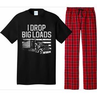 Funny Trucker Semi Truck Driver Lover Pajama Set