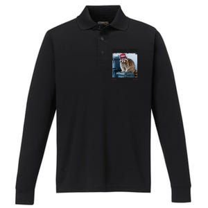 Funny Trump’S Supporters Are Garbage Joe Biden Garbage Crew Performance Long Sleeve Polo