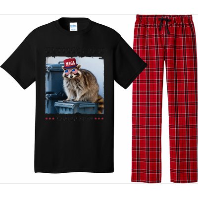 Funny Trump’S Supporters Are Garbage Joe Biden Garbage Crew Pajama Set