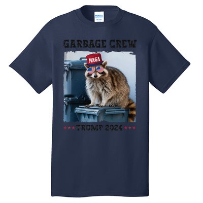 Funny Trump’S Supporters Are Garbage Joe Biden Garbage Crew Tall T-Shirt