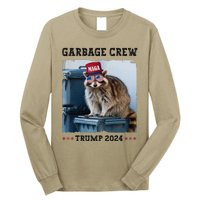 Funny Trump’S Supporters Are Garbage Joe Biden Garbage Crew Long Sleeve Shirt