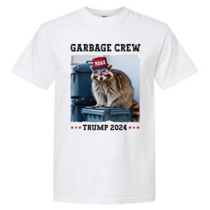 Funny Trump’S Supporters Are Garbage Joe Biden Garbage Crew Garment-Dyed Heavyweight T-Shirt