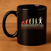 Funny Tennis Shirts Retro Style 11oz C Handle Ceramic Mug