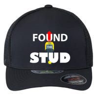 FOUND THE STUD FUNNY Flexfit Unipanel Trucker Cap