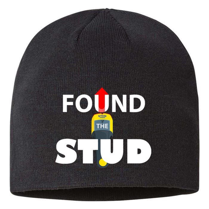 FOUND THE STUD FUNNY Sustainable Beanie