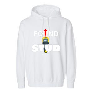 FOUND THE STUD FUNNY Garment-Dyed Fleece Hoodie