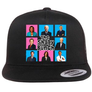 Funny The Shady Bunch 2024 Flat Bill Trucker Hat