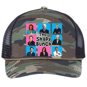 Funny The Shady Bunch 2024 Retro Rope Trucker Hat Cap