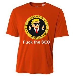 Fuck The Sec Mcmxxxiv Us Securities And Exchange Commission Cooling Performance Crew T-Shirt