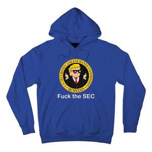 Fuck The Sec Mcmxxxiv Us Securities And Exchange Commission Hoodie