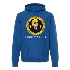 Fuck The Sec Mcmxxxiv Us Securities And Exchange Commission Premium Hoodie