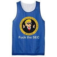 Fuck The Sec Mcmxxxiv Us Securities And Exchange Commission Mesh Reversible Basketball Jersey Tank