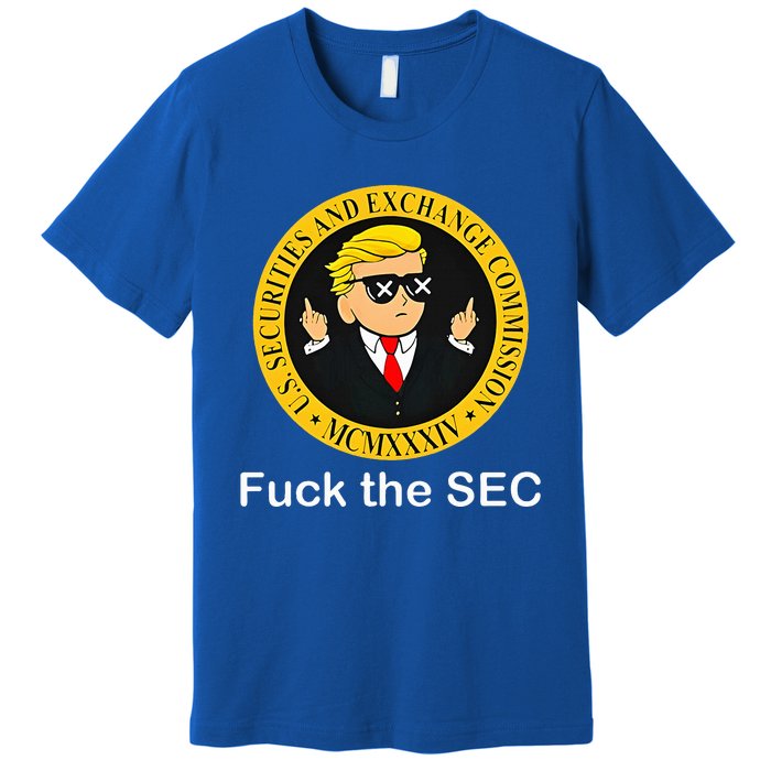 Fuck The Sec Mcmxxxiv Us Securities And Exchange Commission Premium T-Shirt