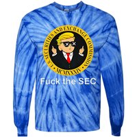 Fuck The Sec Mcmxxxiv Us Securities And Exchange Commission Tie-Dye Long Sleeve Shirt