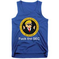 Fuck The Sec Mcmxxxiv Us Securities And Exchange Commission Tank Top