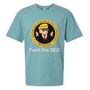 Fuck The Sec Mcmxxxiv Us Securities And Exchange Commission Sueded Cloud Jersey T-Shirt