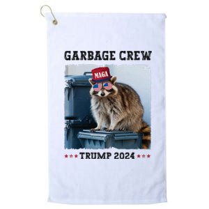 Funny Trump’S Supporters Are Garbage Joe Biden Garbage Funny Platinum Collection Golf Towel