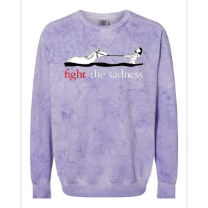 Fight The Sadness Colorblast Crewneck Sweatshirt