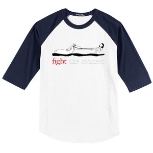 Fight The Sadness Baseball Sleeve Shirt