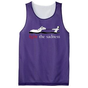 Fight The Sadness Mesh Reversible Basketball Jersey Tank