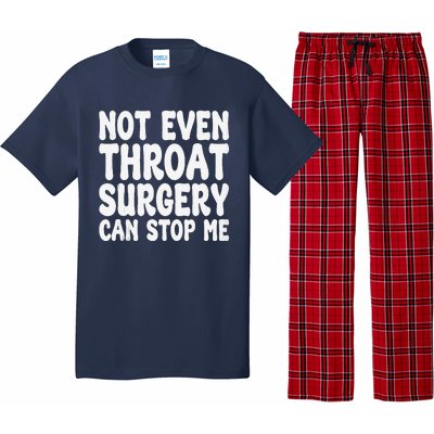 Funny Throat Surgery Throat Operation Recovery Pajama Set