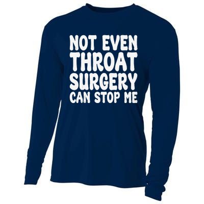 Funny Throat Surgery Throat Operation Recovery Cooling Performance Long Sleeve Crew