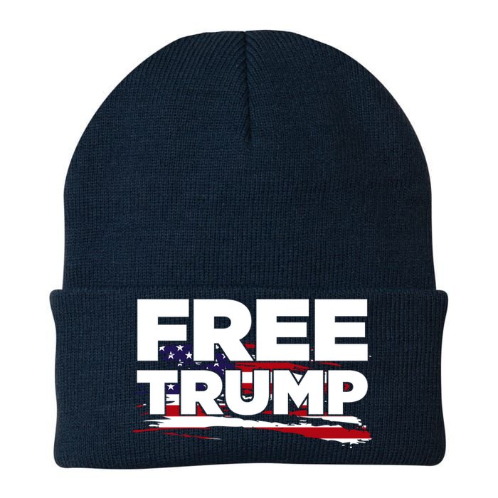 Free Trump Supporters Pro Trump Republican Knit Cap Winter Beanie