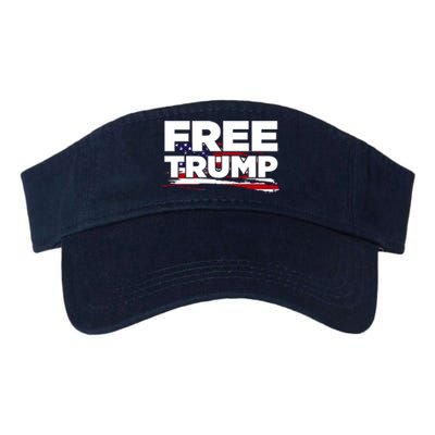 Free Trump Supporters Pro Trump Republican Valucap Bio-Washed Visor