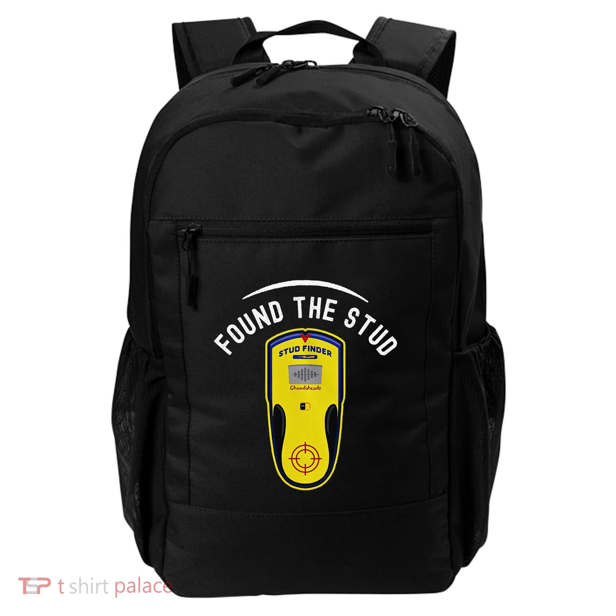 Found The Stud Dad Joke Handy Tools Funny Stud Finder Daily Commute Backpack