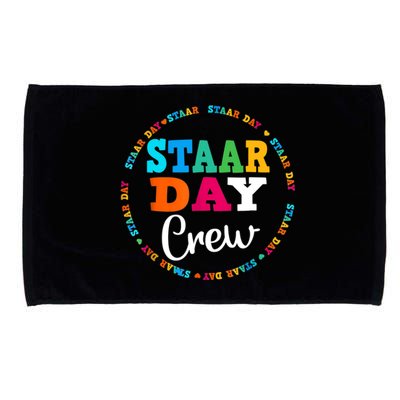 Funny Test STAAR Day Crew Mode On Teacher Testing Ideas Microfiber Hand Towel